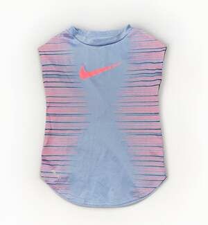 Nike  Dri-FIT Blue and Pink Sleeveless Athletic T-Shirt Little Girls 4T